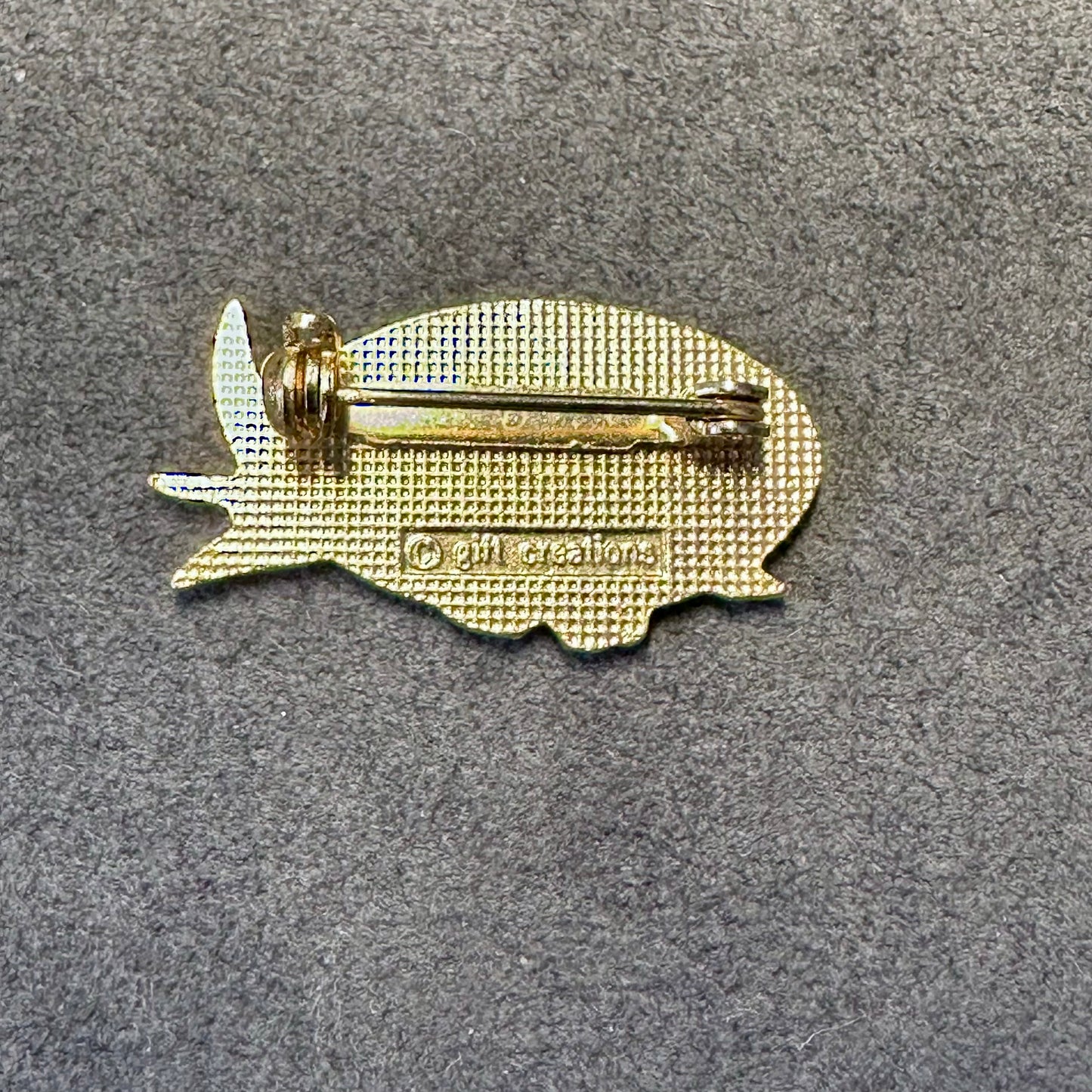 Vintage Floral and Butterfly Enamel Pin