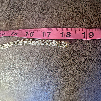 Classic versatile 36" Avon gold tone rope chain Necklace - vintage