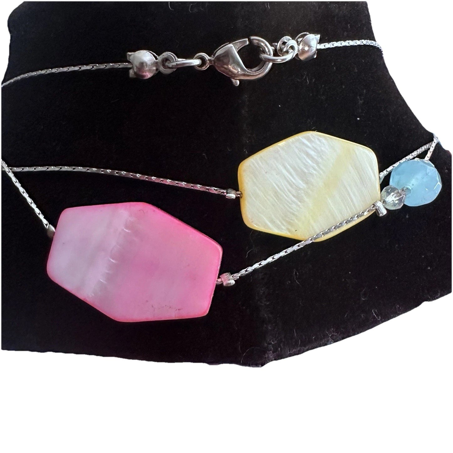 Faux Stone Layering Necklace