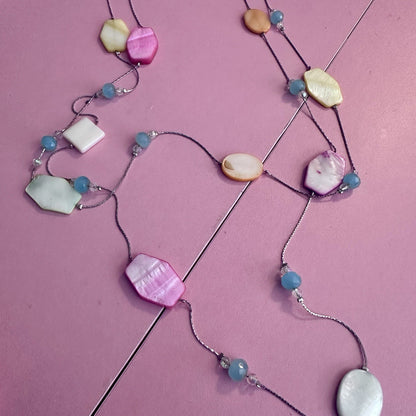 Faux Stone Layering Necklace
