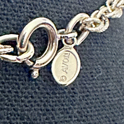 Classic versatile 36" Avon gold tone rope chain Necklace - vintage